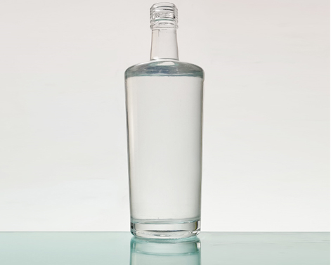 700ml Runde Extra Weiß Flint Ropp Top Wodka Flasche