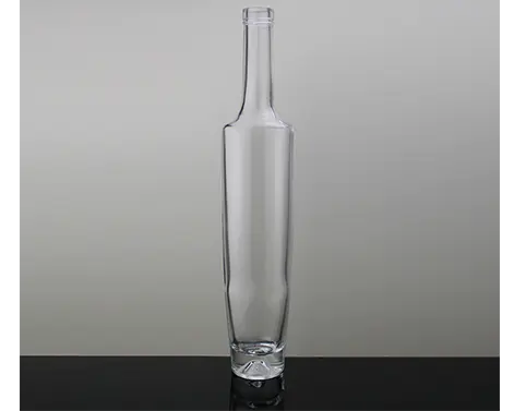 375ml Ovale Form Extra Weiß Flint Rum Spirituosen Flasche