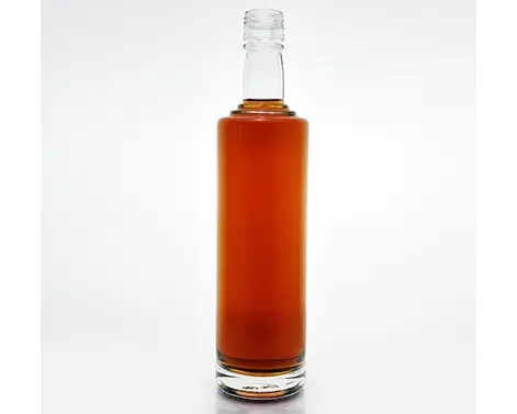 450ml Runde normale Flint Wodka Spirituosen Flasche