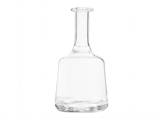 Langhals Mode Luxus Glasflaschen für Schnaps verpackungen