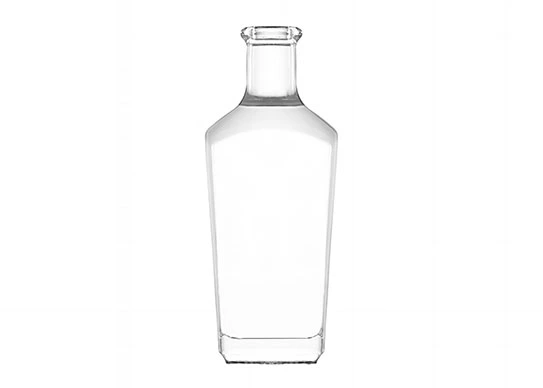 China Falvor Flasche 750ml Quadratische Form Extra Flint Alkohol Flaschen
