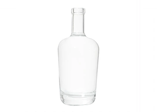 Kunst handwerkliche Spirituosen Flaschen Neues Design 750ml Extra weiße Glasflaschen