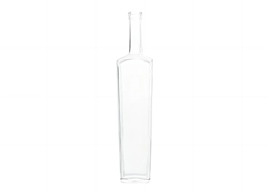 Auffällige Design Likör Flasche Quadratische Spirituosen Flaschen 750ml
