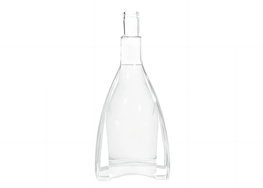 Limited Edition Glasflaschen Einzigartiges Design 750ml schwere Alkohol flaschen