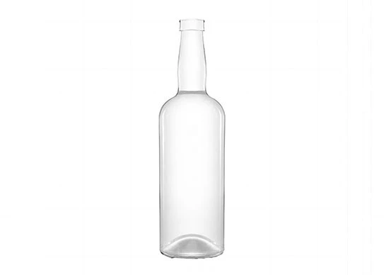 Whiskey Flaschen Dünne Basis Fabrik Wettbewerbs fähiger Preis 750ml Glasflasche