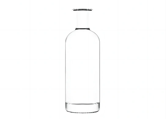 700ml Glasflasche Premium Wide-Lip Heavy Base 70cl Zylinder Whiskey oder Gin Flasche