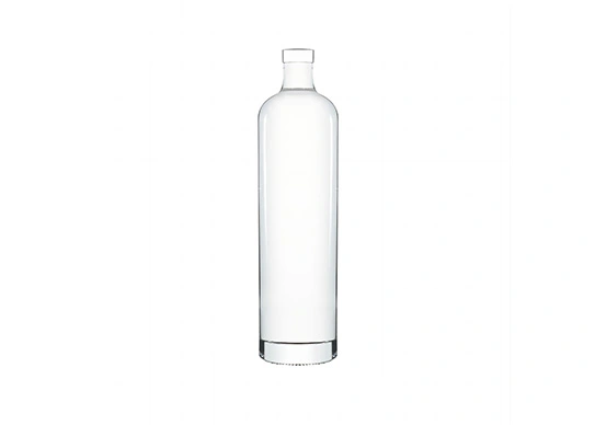 Zylinder Alkohol Flasche Tall Super Flint Glasflaschen Stecker Finish