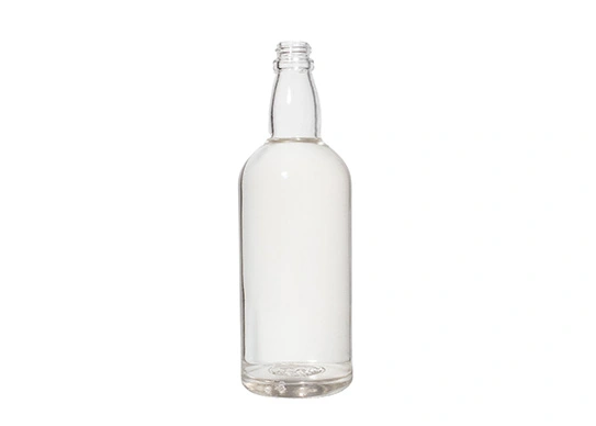 Shandong Glasflasche leere Whisky Flasche Schraub verschluss Finish