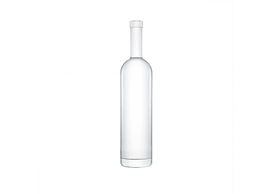 Zylinder Eiswein Flasche 700ml Kork Stopper Finish Glasflasche