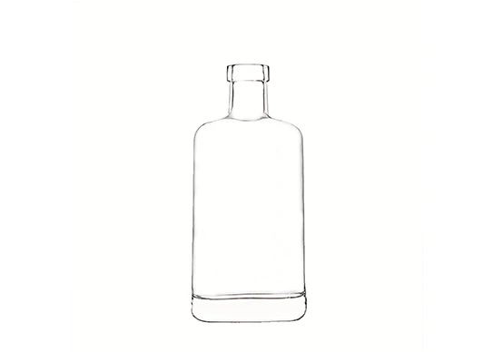 Rechteck Verona Glasflasche Super Flint Qualität