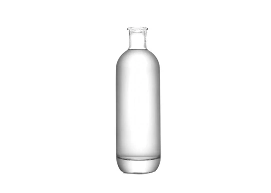 Schnaps flasche Verpackung 700ml runde Glasflasche