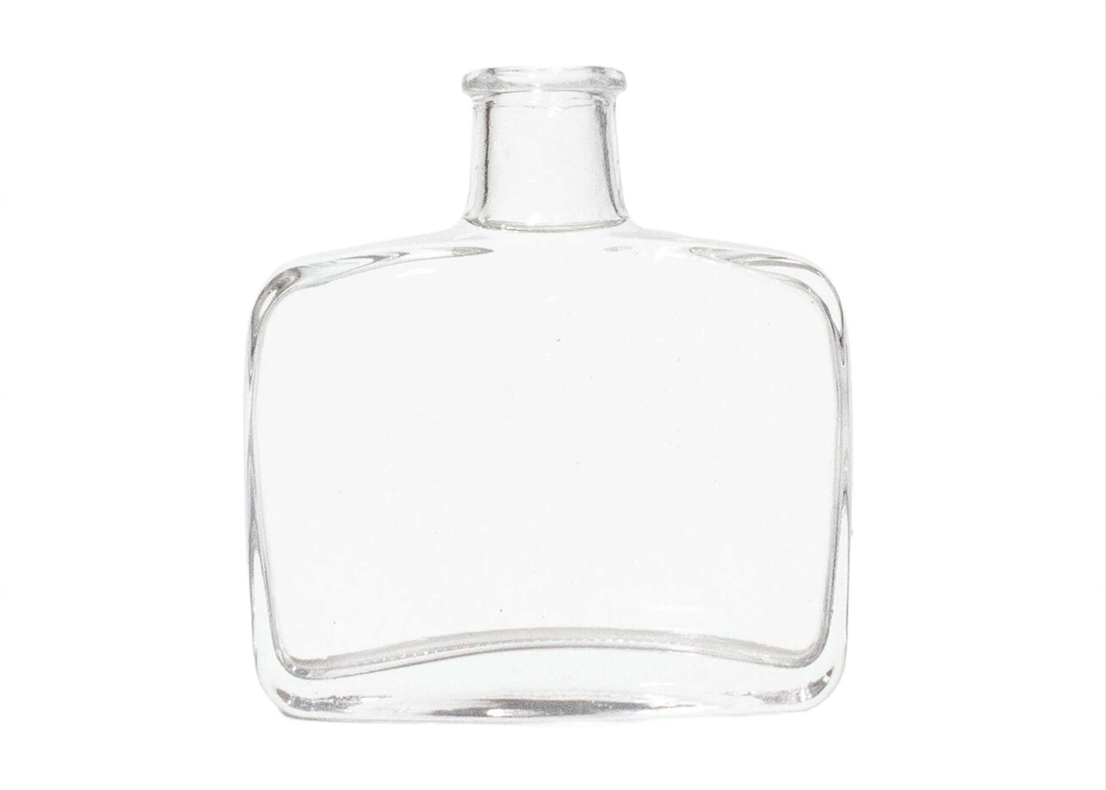 500ML Rechteck ovale Form Glasbehälter