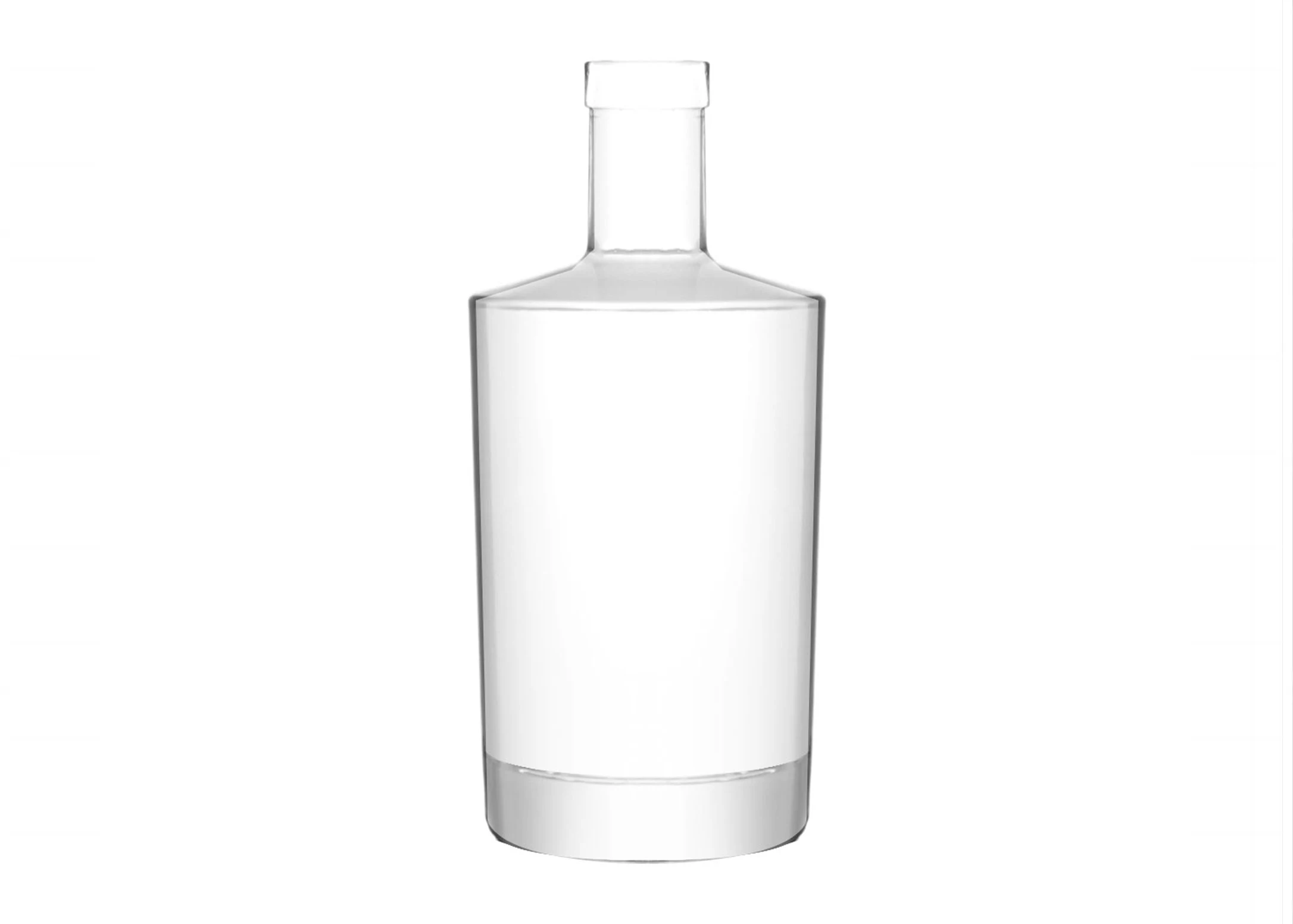 500ml Rum Flasche leere extra Flint Glas Luxus Qualität