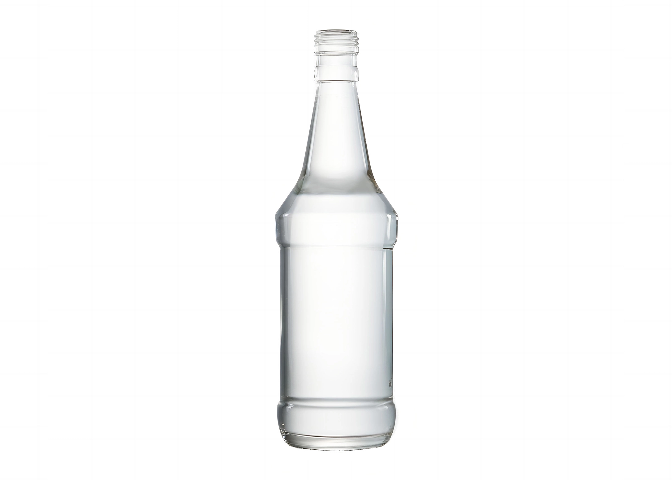 Schnaps verpackungs glasflasche hohe Feuerstein 500ml