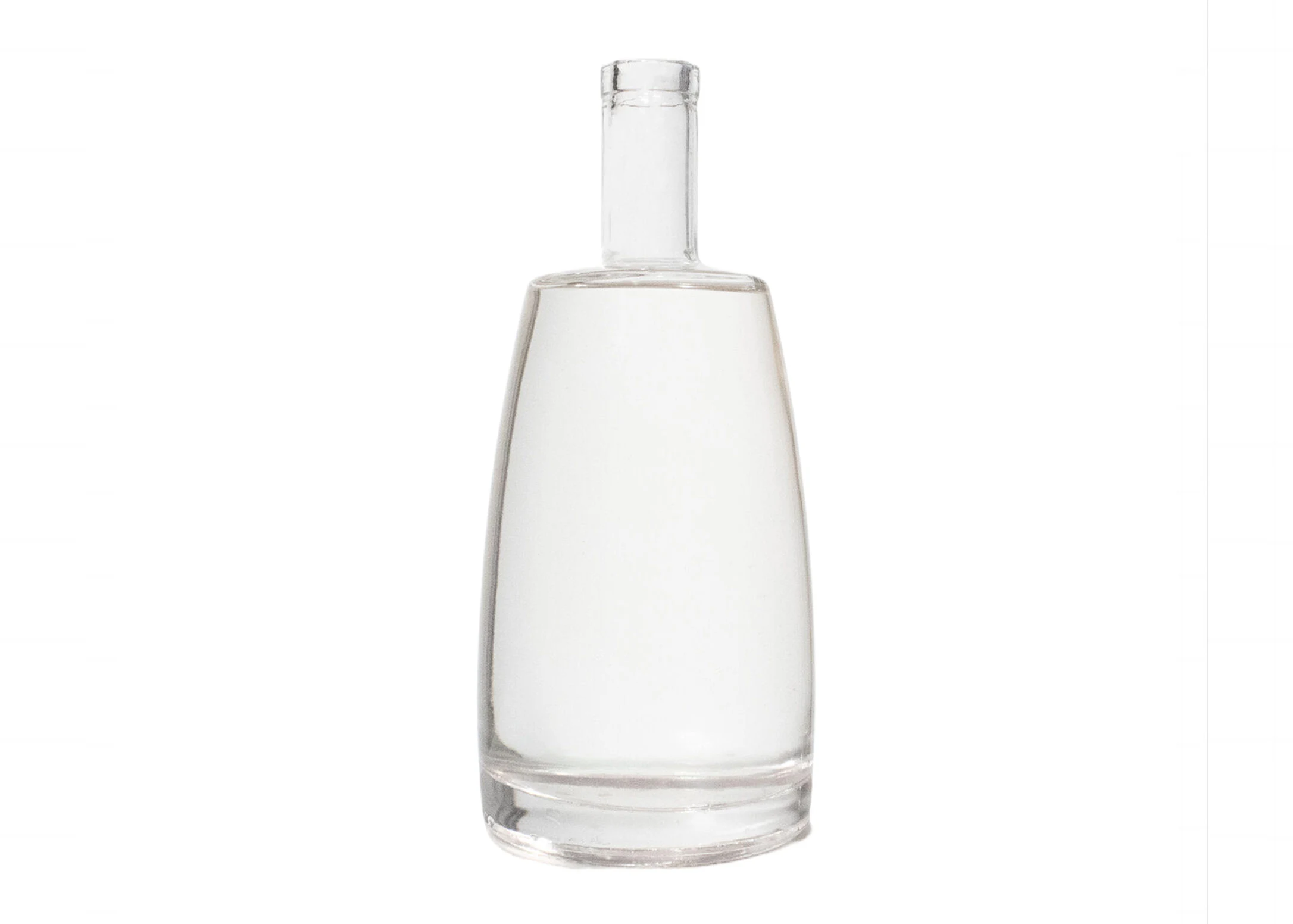 Neue 500ml Tequila Flasche runde Form Extra Flint Glas