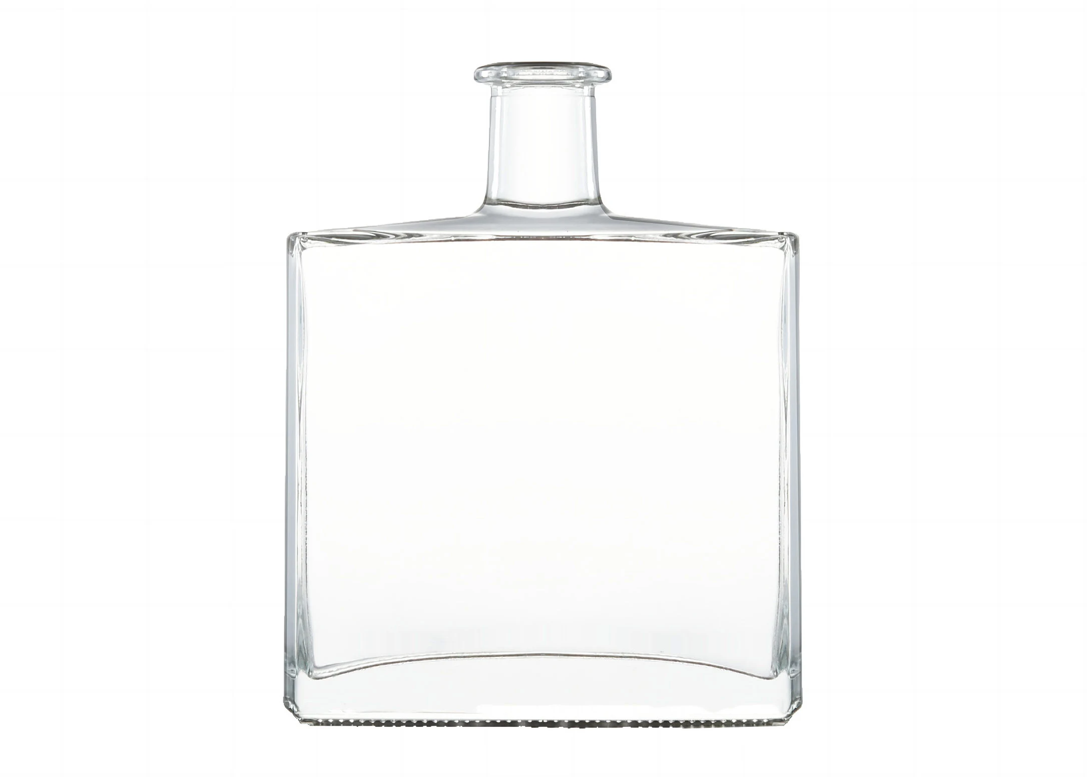 Rechteck Schnaps glasflasche 500ml Größe