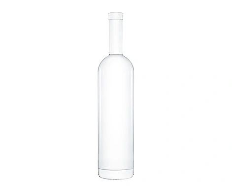 Premium 1000ml Runde Tall Extra Flint Wodka Flasche