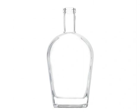 Kristall 1000ml Einzigartige Form Dicke Boden Flasche Dekanter