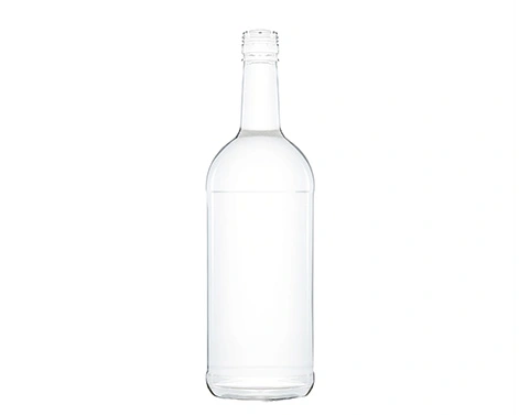 1000ml runde hohe Feuerstein glasflaschen verpackung