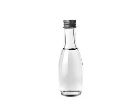 Elegante 50ml runde Schnaps flaschen ideal für Geschenke und Proben