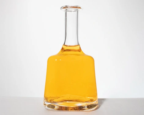 Langhals Mode Luxus Glasflaschen für Schnaps verpackungen